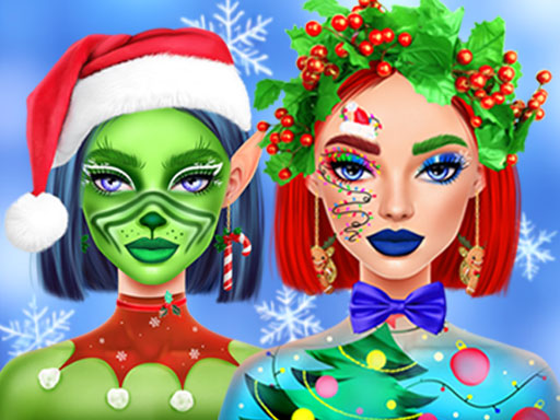 Ellie Christmas Makeup Cover