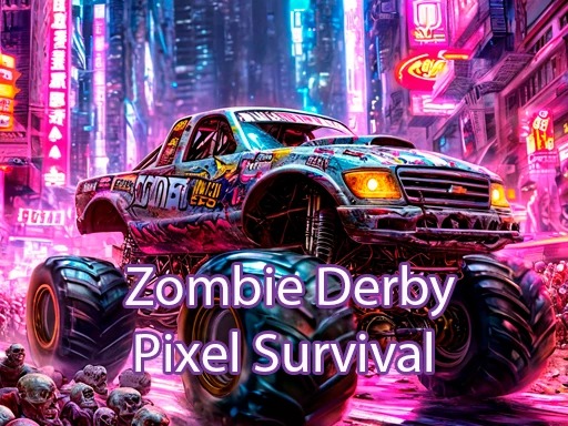 Zombie Derby Pixel Survival Cover